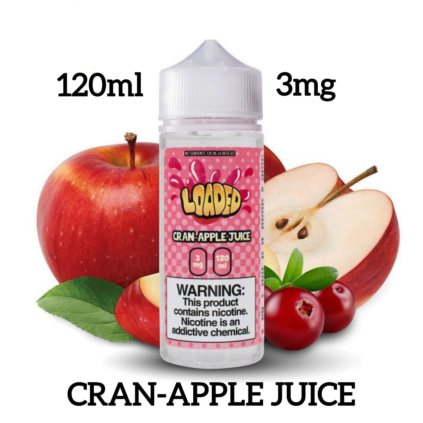 LOADED CRAN-APPLE JUICE - 120ml E-Juice