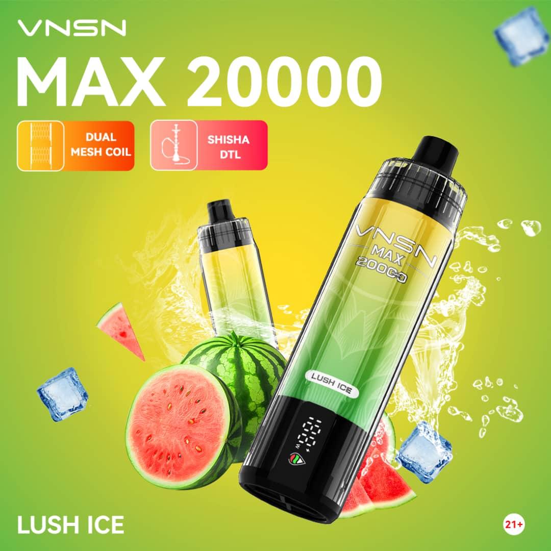 VNSN MAX 20000 Puffs Disposable Vape In Dubai UAE