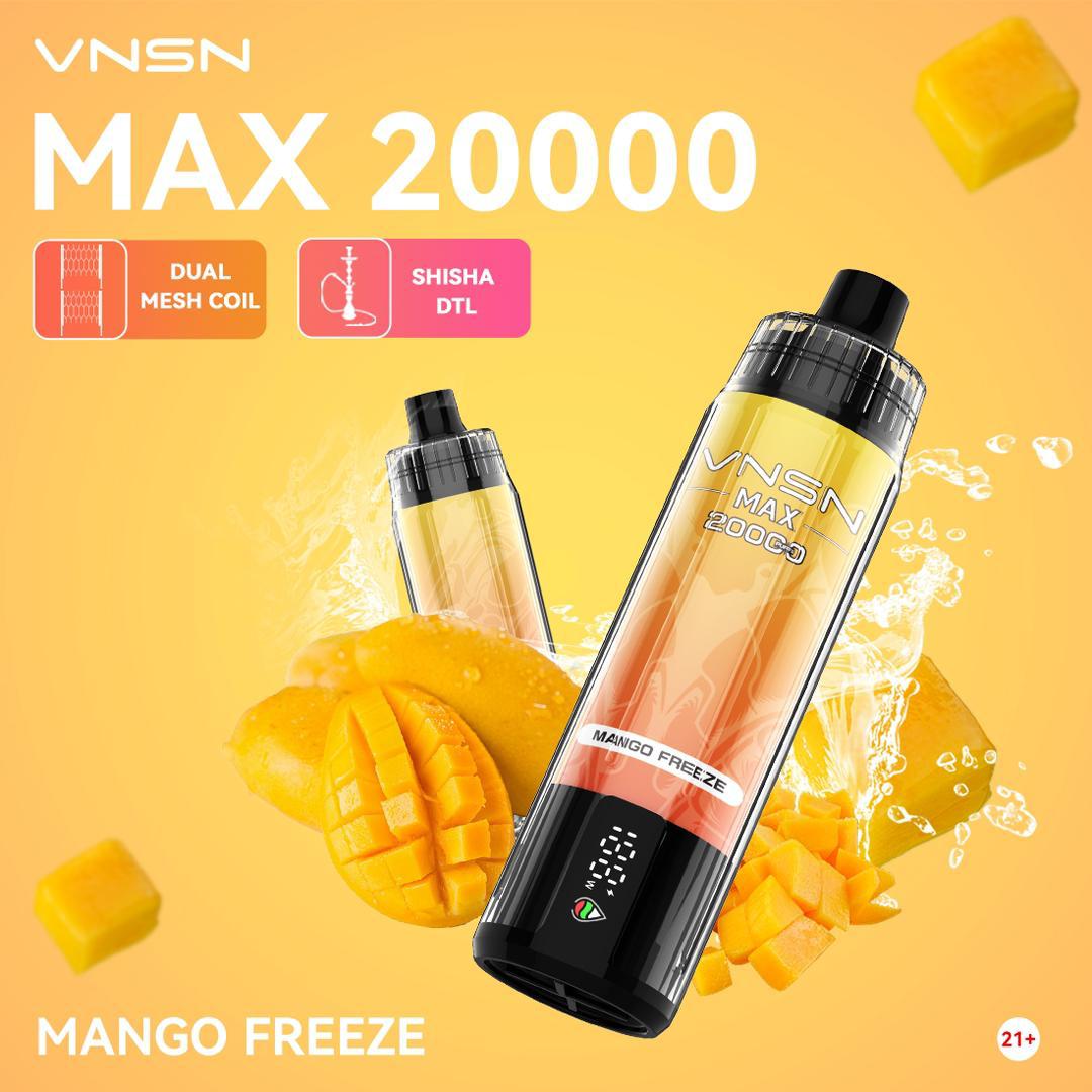 VNSN MAX 20000 Puffs Disposable Vape In Dubai UAE