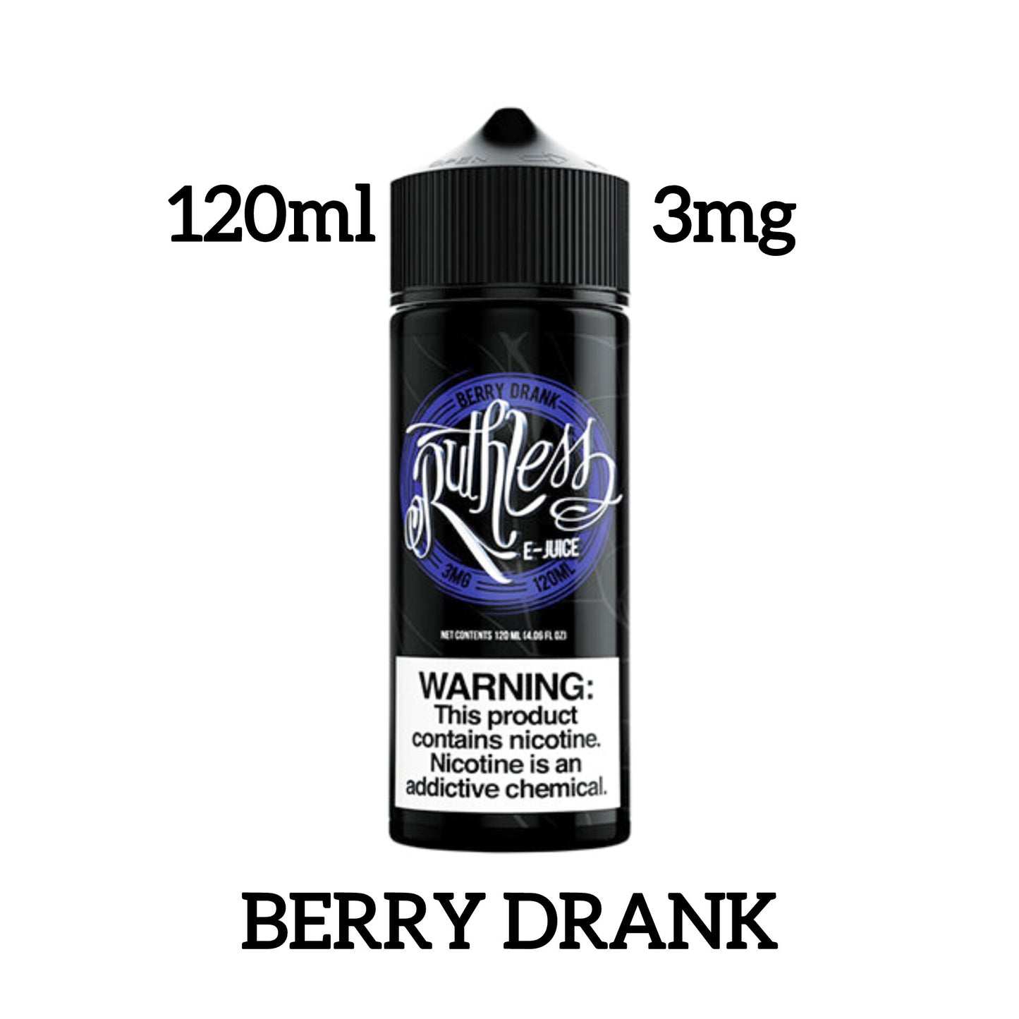 BERRY DRANK 120ml E-Juice By RUTHLESS VAPOR