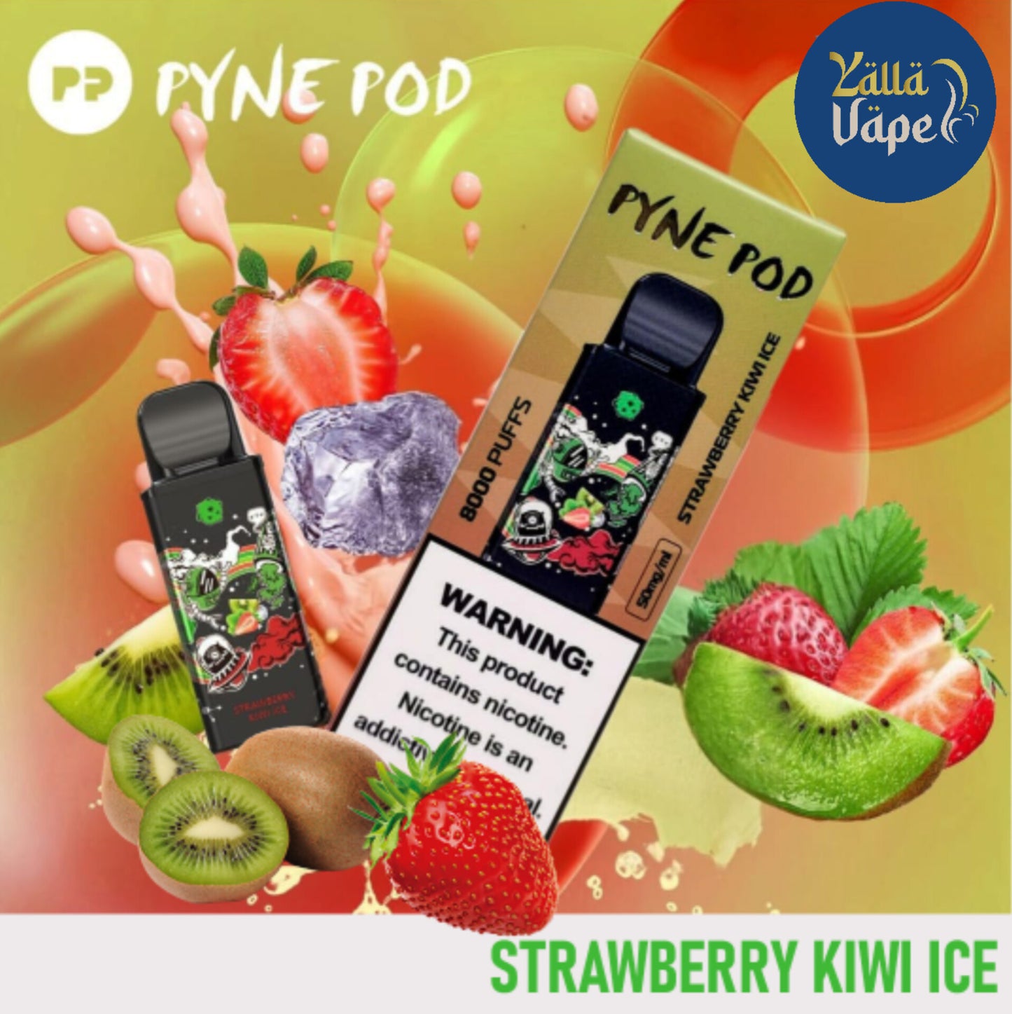 Pyne Pod Replaceable Pod 8000 Puffs Disposable Vape In Dubai UAE