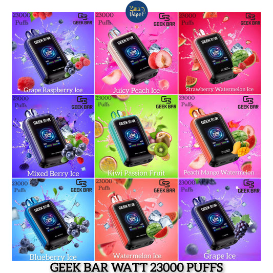 GEEK BAR Watt 23000 Puffs 50mg Disposable Vape