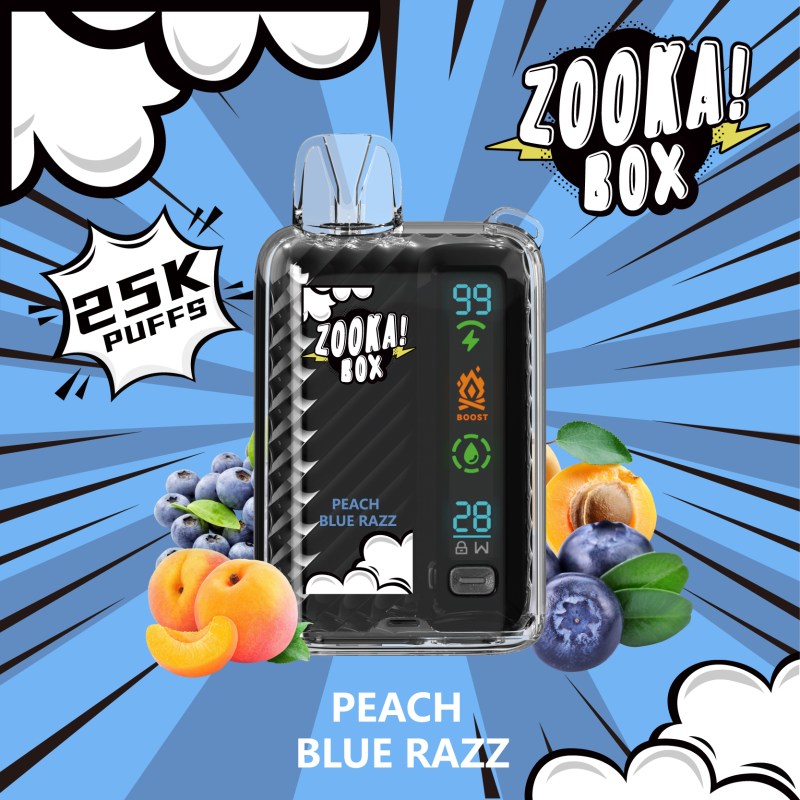 ZOOKA BOX 25000 Puffs 20mg By BAZOOKA