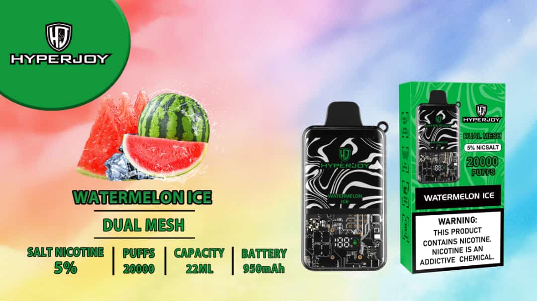 Hyperjoy 20000 Puffs 5% Nic Disposable Vape