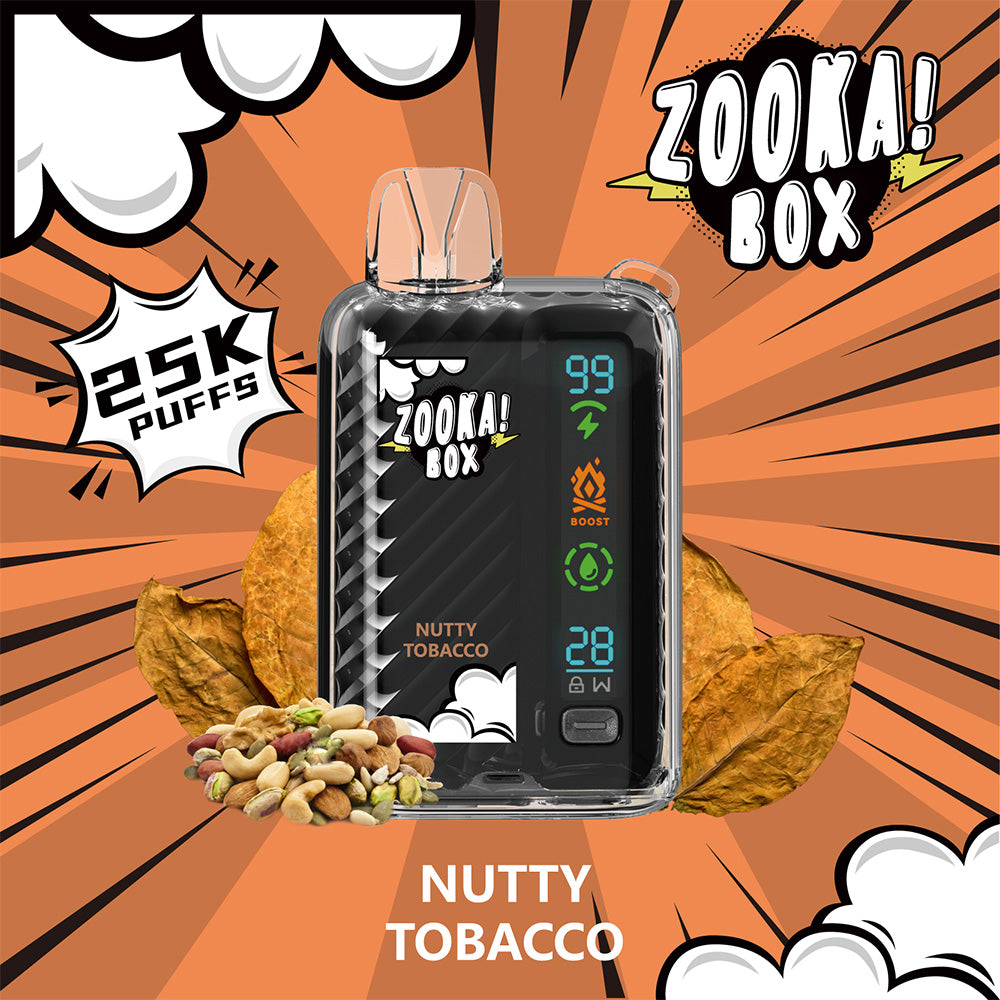 ZOOKA BOX 25000 Puffs 20mg By BAZOOKA