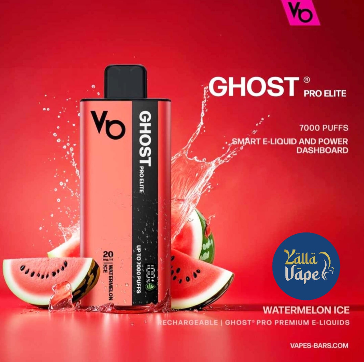 VAPE BAR GHOST PRO ELITE 7000 Puffs