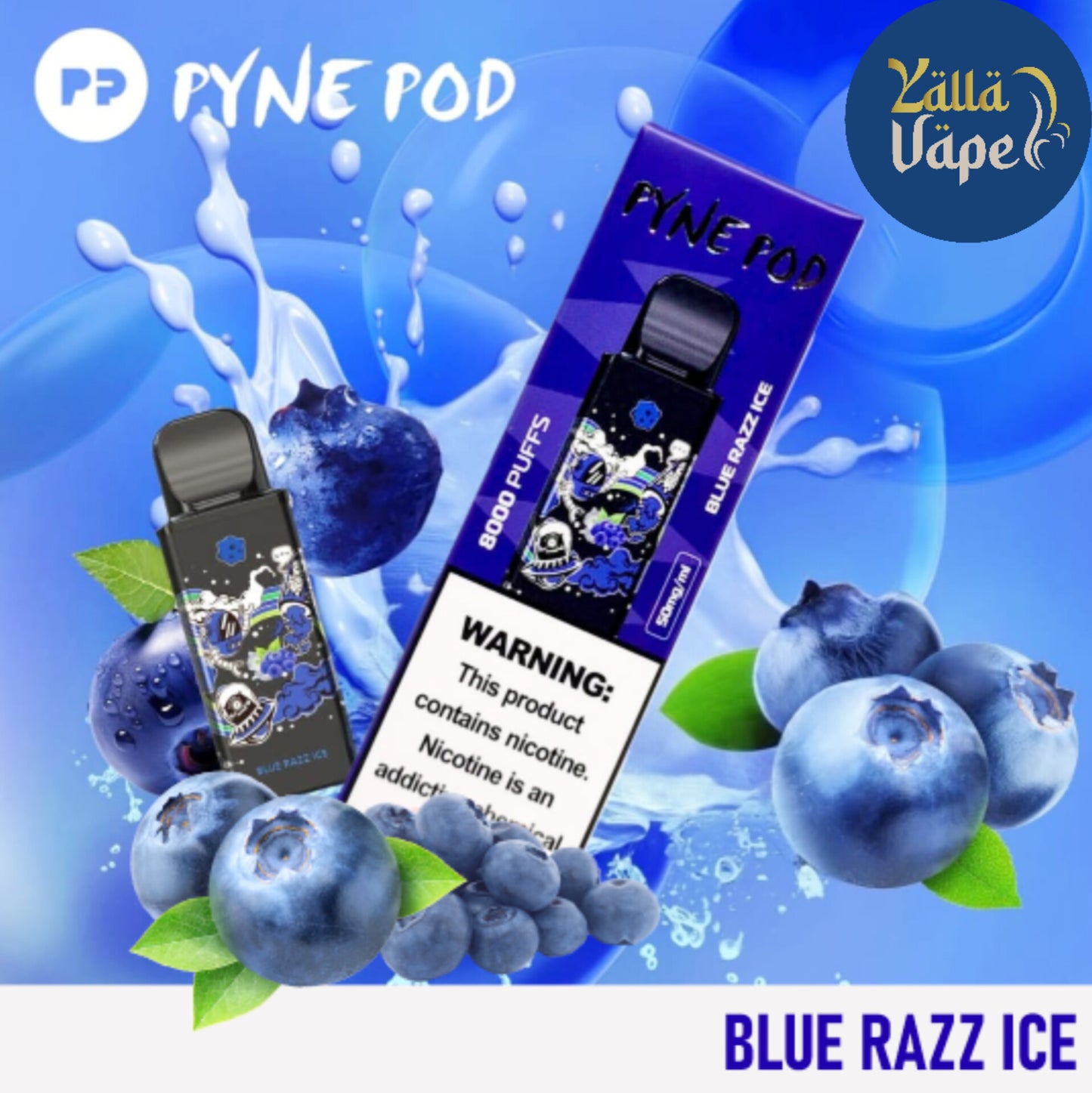 Pyne Pod Replaceable Pod 8000 Puffs Disposable Vape In Dubai UAE