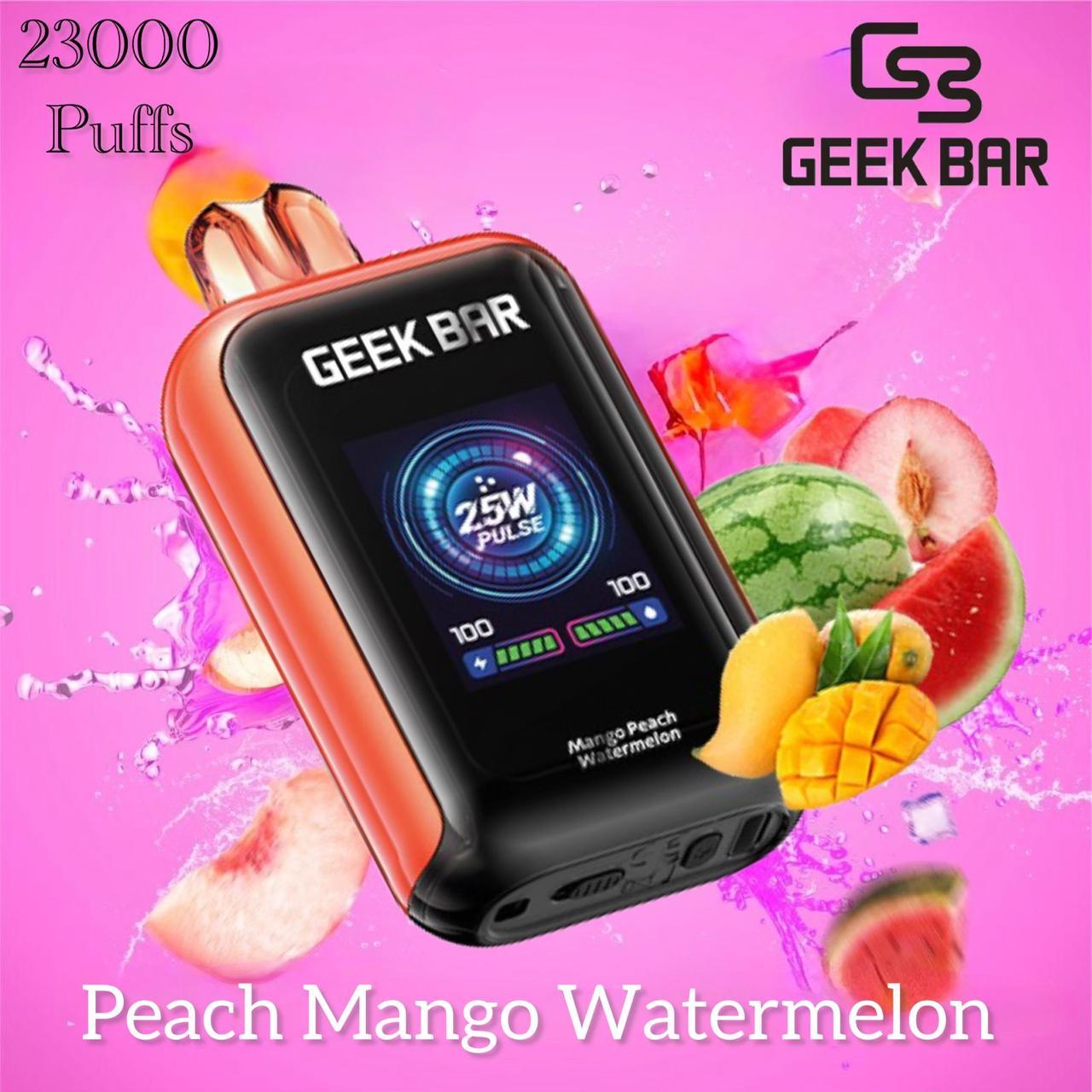 GEEK BAR Watt 23000 Puffs 50mg Disposable Vape - YALLA VAPE