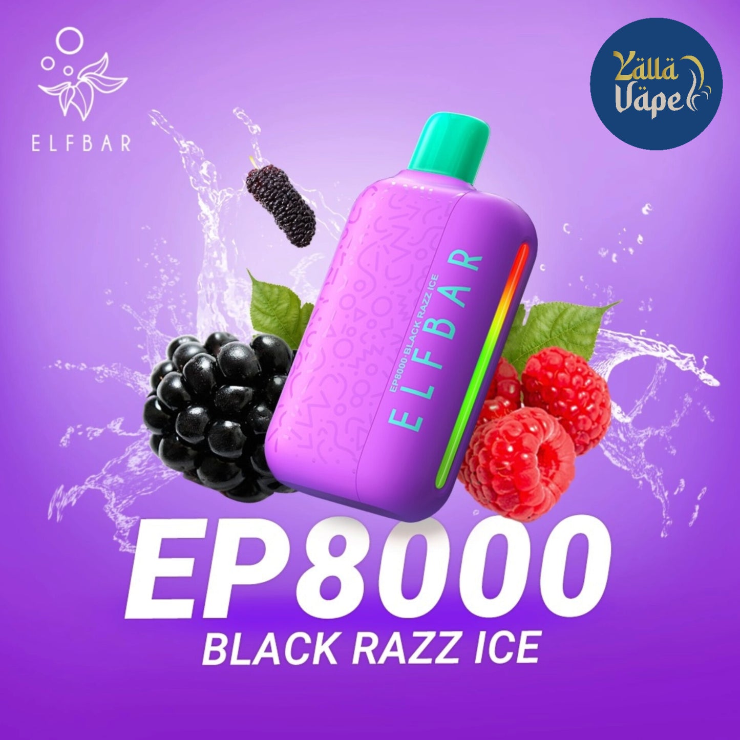 ELF BAR EP8000 Puffs 50mg (Non Chargeable) Disposable Vape