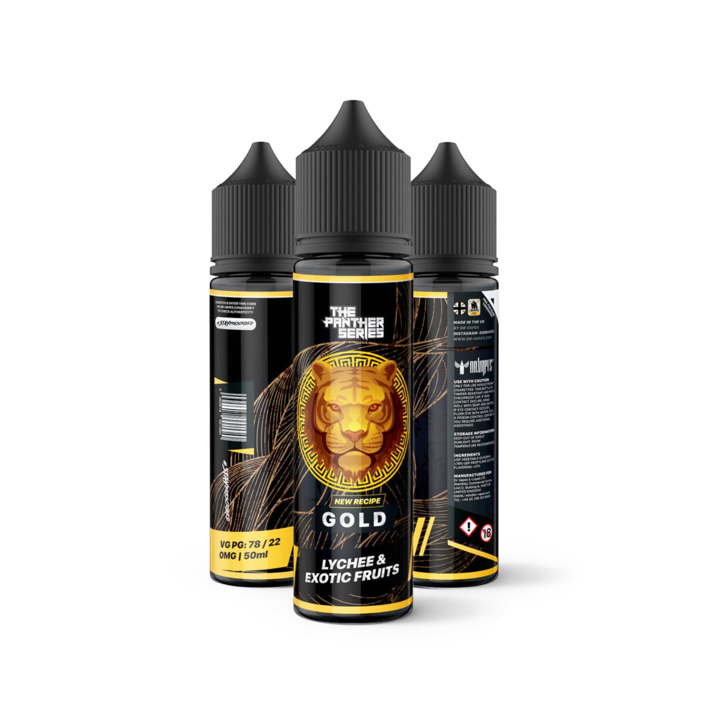 DR. VAPE (THE PANTHER SERIES) 60ml All Flavors