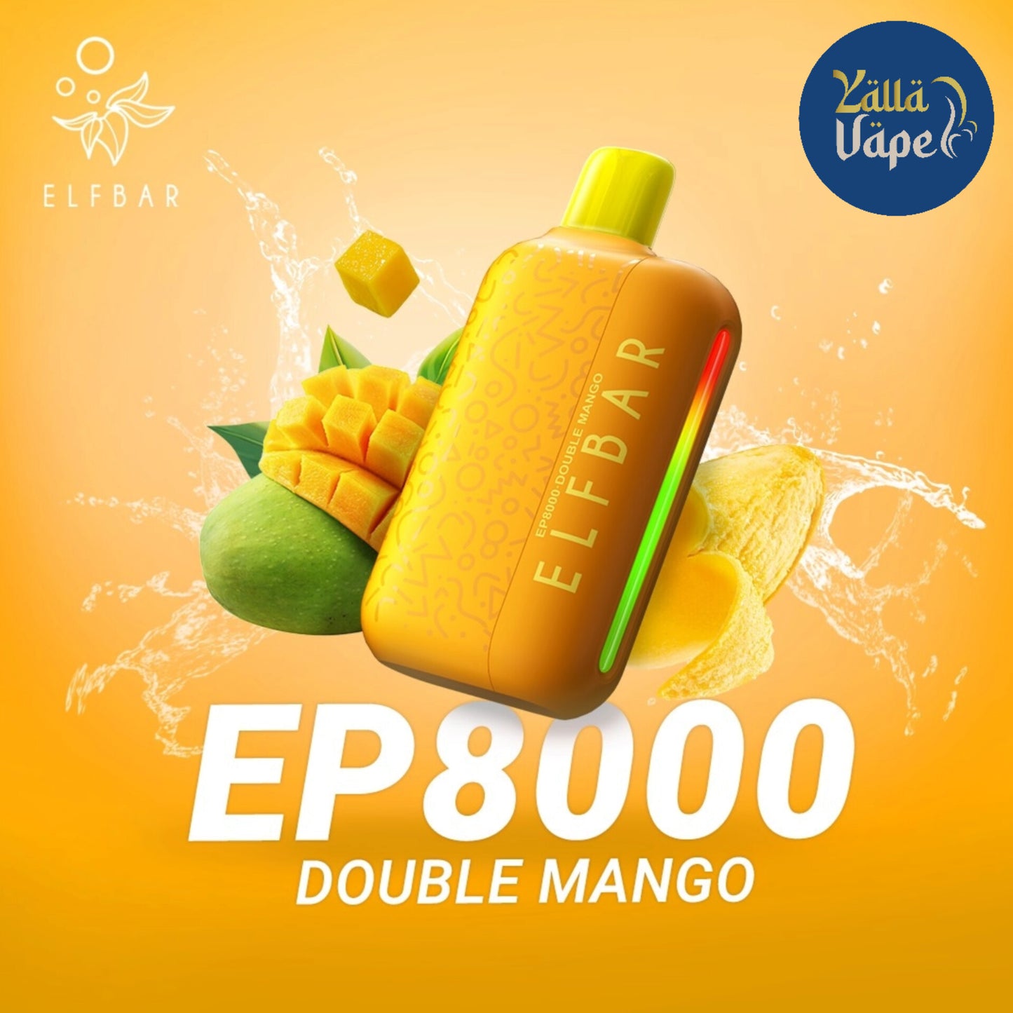 ELF BAR EP8000 Puffs 50mg (Non Chargeable) Disposable Vape