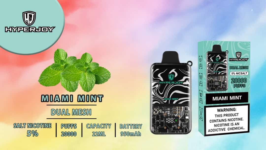 Hyperjoy 20000 Puffs 5% Nic Disposable Vape