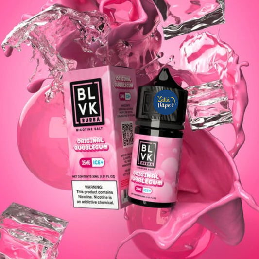 ORIGINAL BUBBLEGUM ICE - BLVK BUBBA SALTS - 30ml - In Dubai UAE