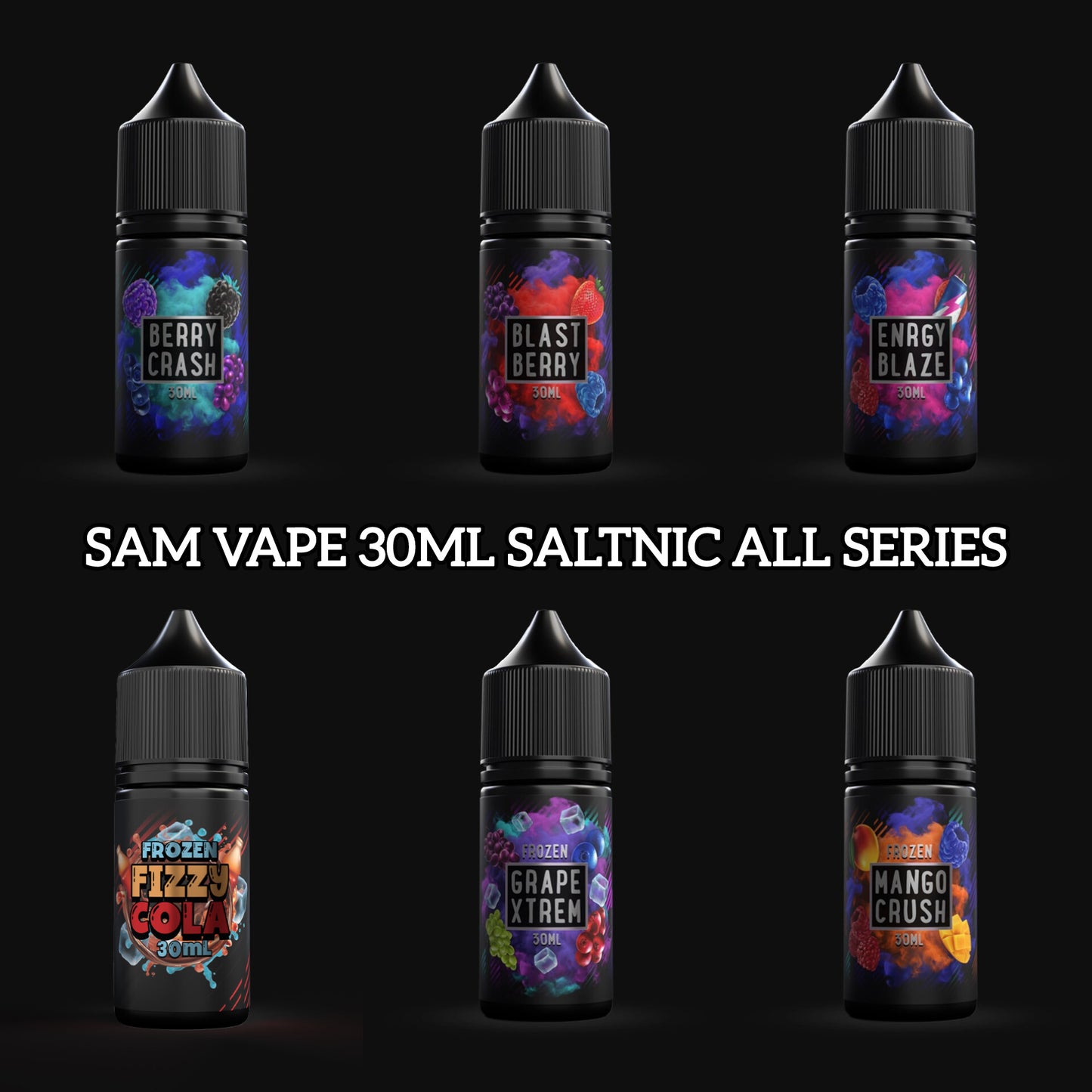 SAM VAPE 30ml Saltnic All Series