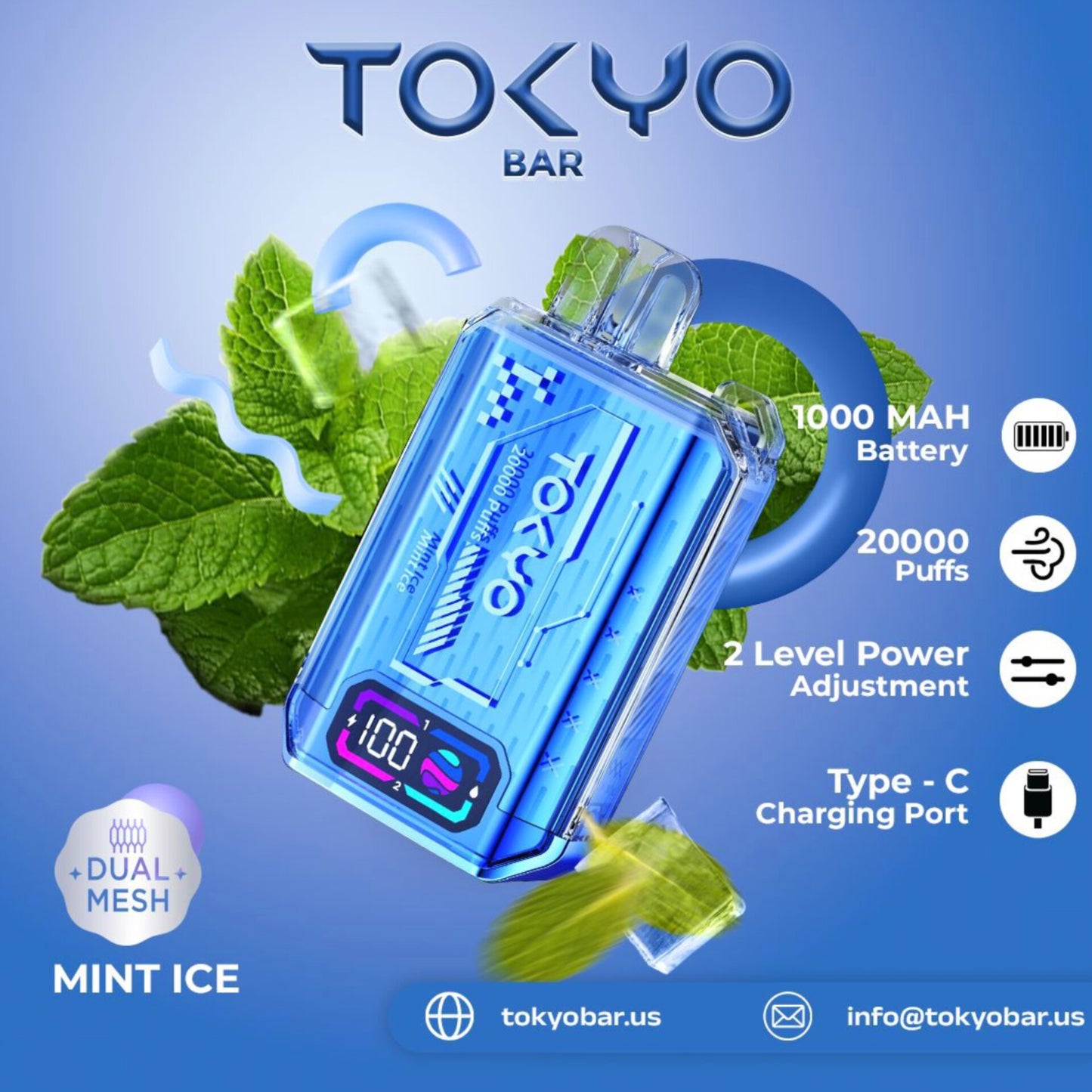 TOKYO BAR 20000 Puffs Disposable Vape