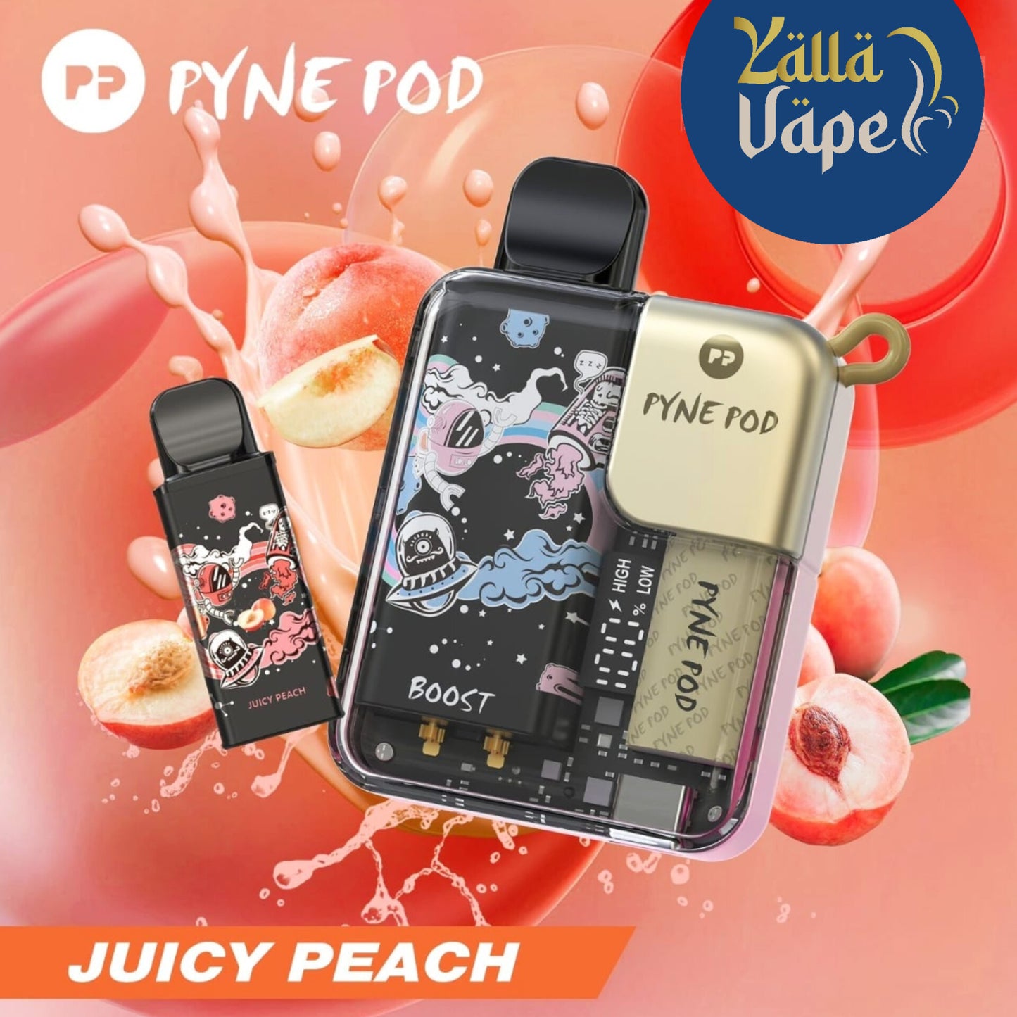 Pyne Pod 8000 Puffs Disposable Vape kit (Replaceable Pod) In Dubai UAE