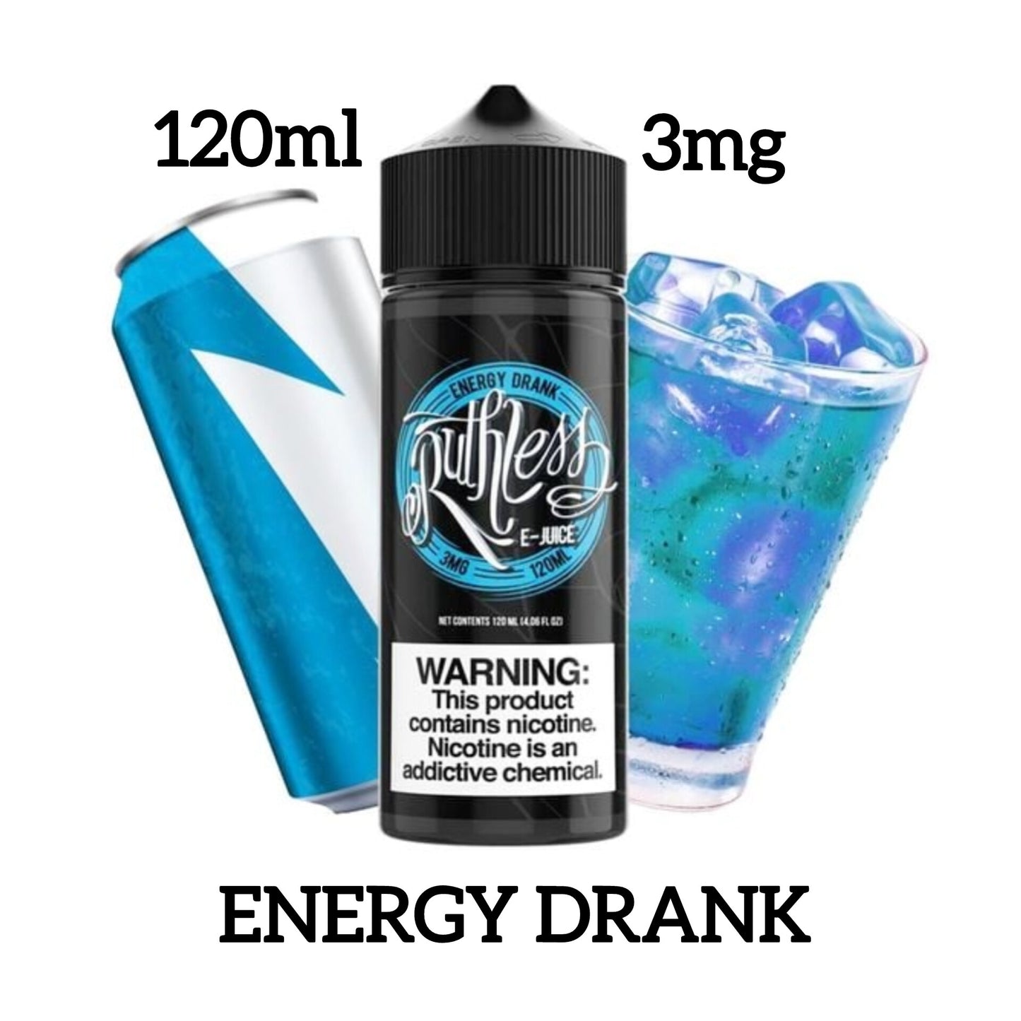 ENERGY DRANK 120ml E-Juice By RUTHLESS VAPOR