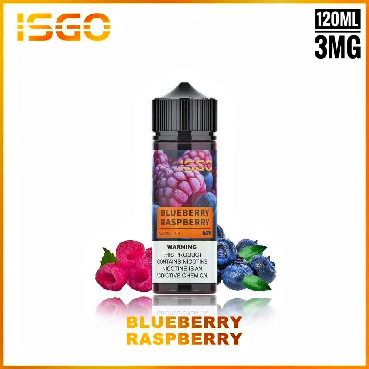 ISGO 120ML E-LIQUID ALL FLAVORS