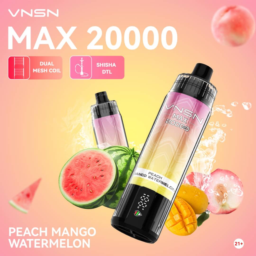 VNSN MAX 20000 Puffs Disposable Vape In Dubai UAE