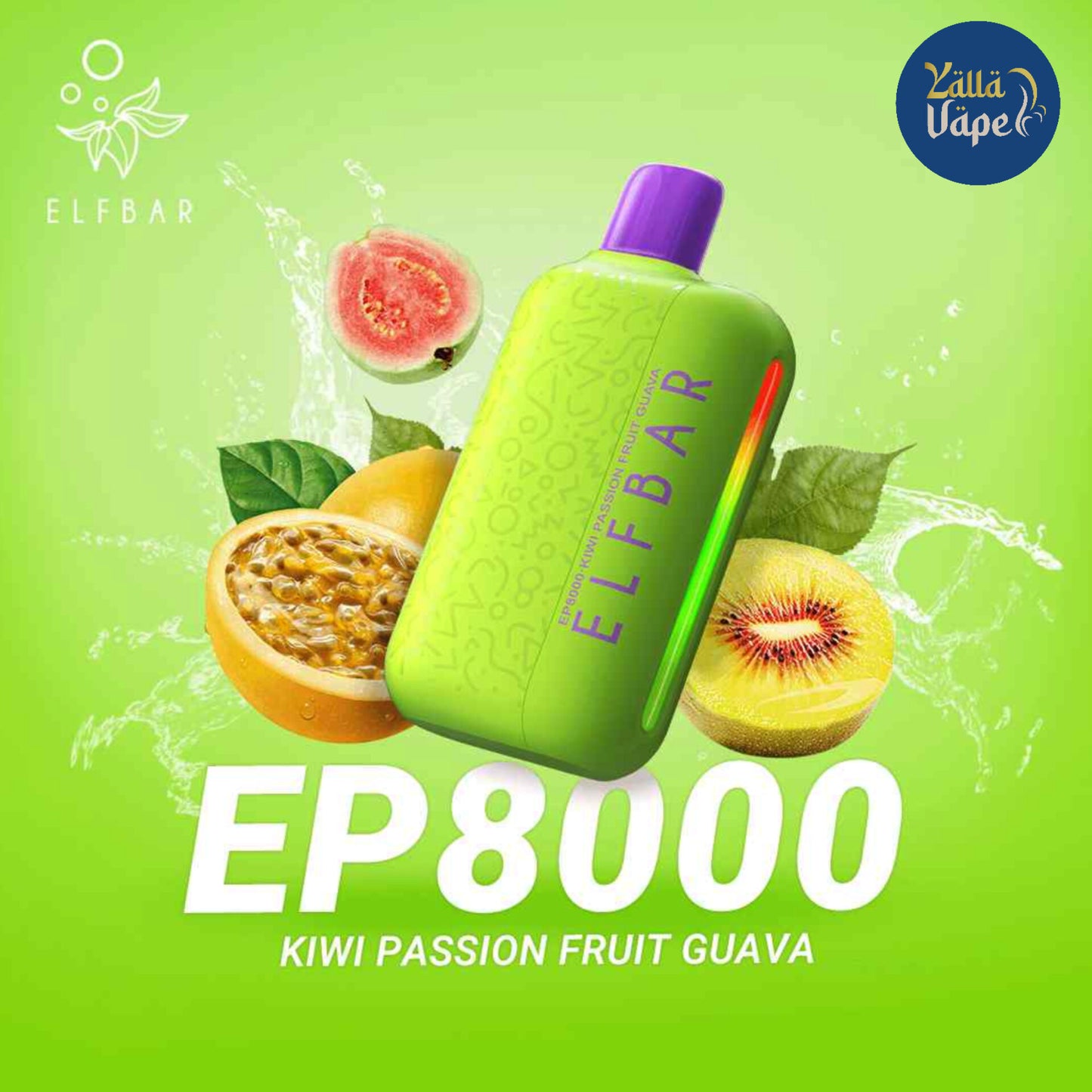 ELF BAR EP8000 Puffs 50mg (Non Chargeable) Disposable Vape