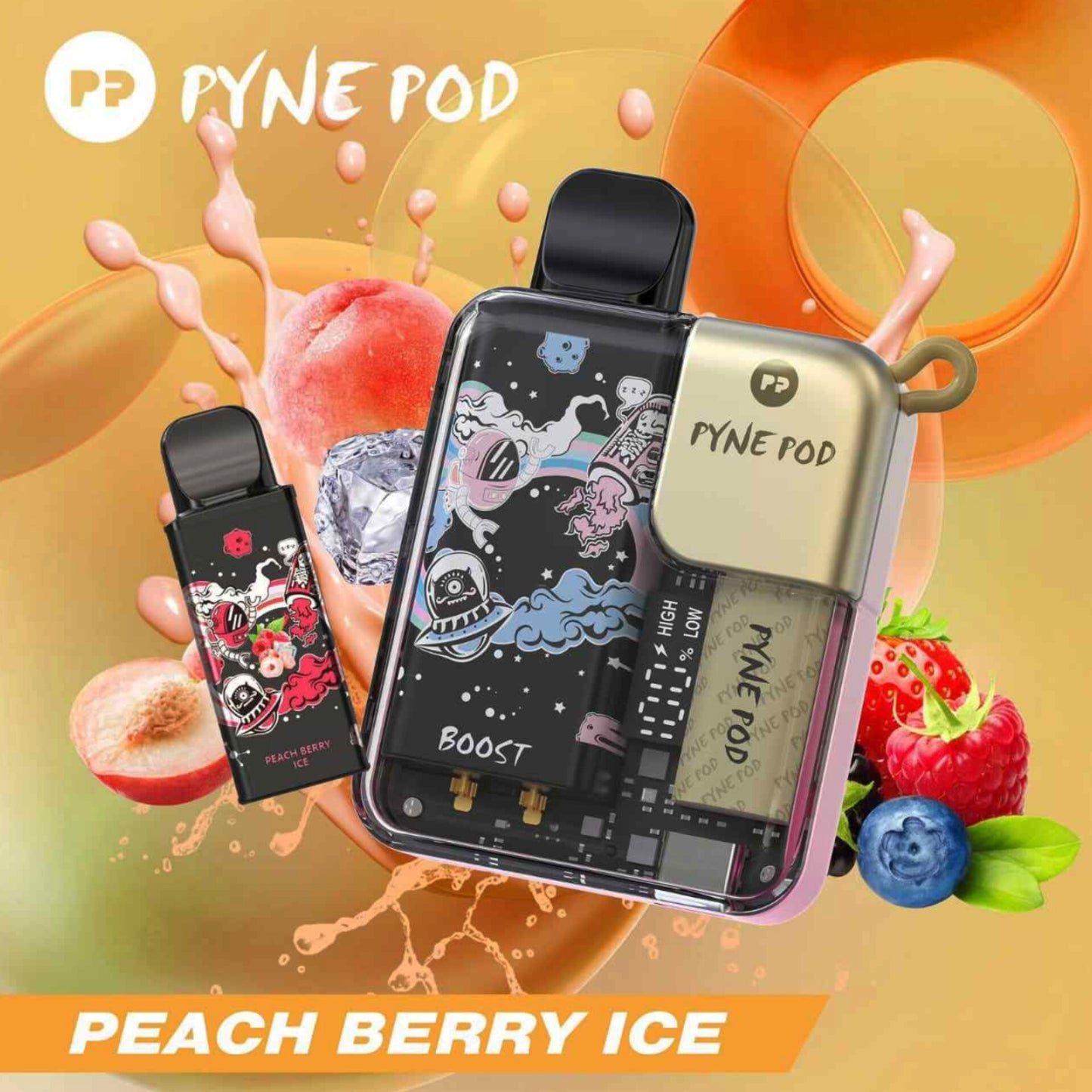 Pyne Pod 8000 Puffs Disposable Vape kit (Replaceable Pod) In Dubai UAE