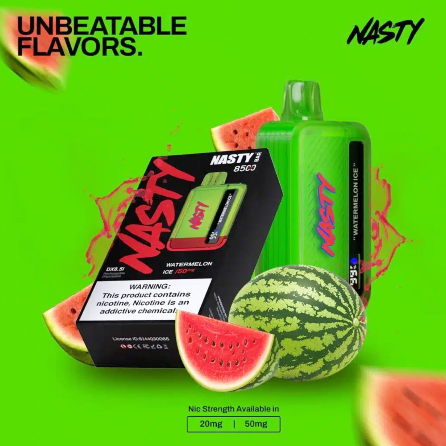 Nasty Bar 8500 Puffs Disposable Vape