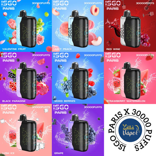 ISGO Paris X 30000 Puffs Disposable Vape