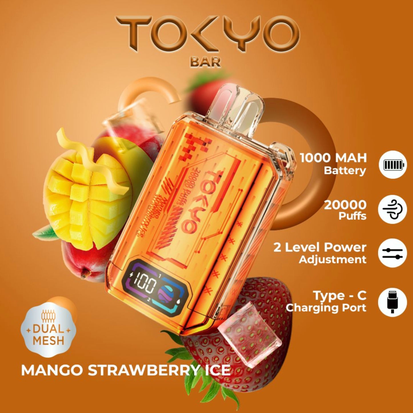 TOKYO BAR 20000 Puffs Disposable Vape