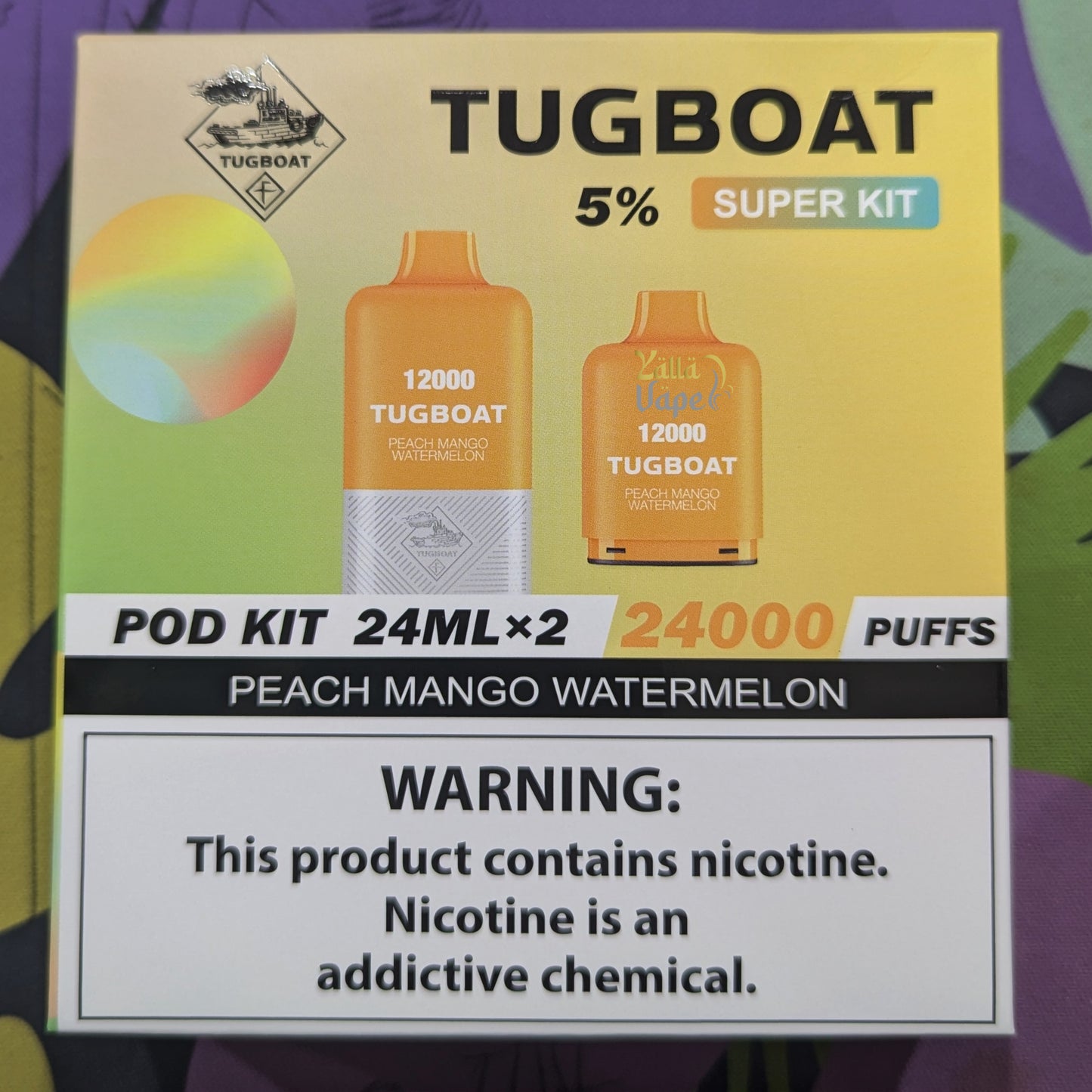 Tugboat Super Kit 24000 Puffs Disposable Vape In Dubai UAE