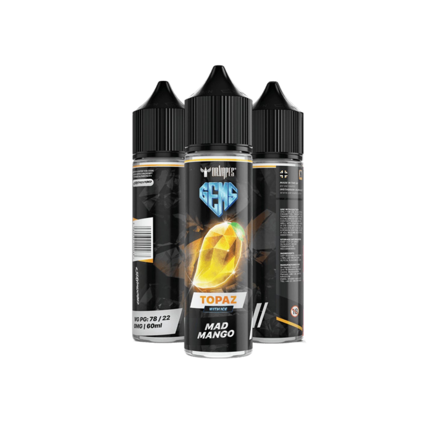 GEMS SERIES 60ML E-JUICE BY DR. VAPE