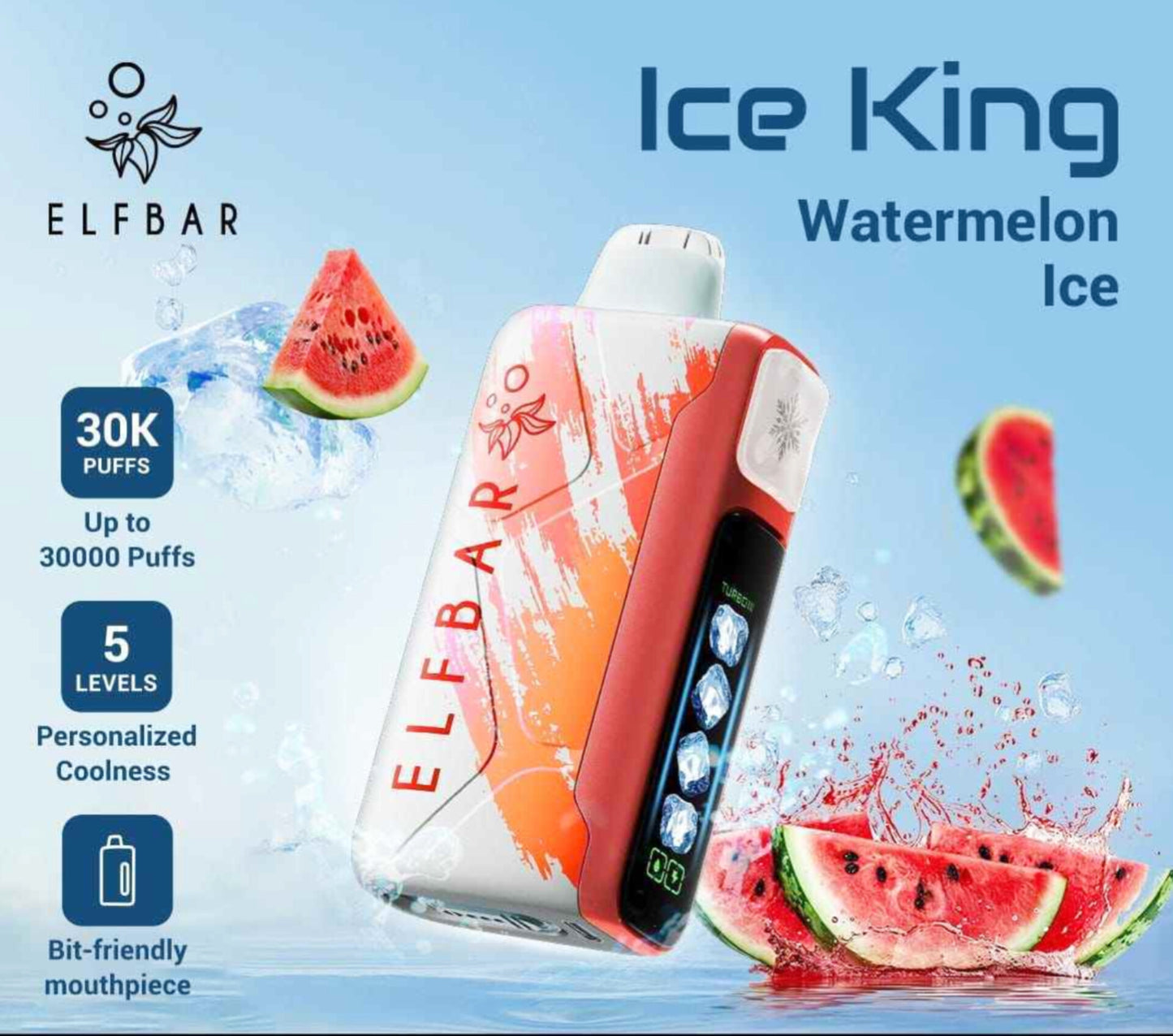 ELF BAR Ice King 30000 Puffs Disposable Vape 50mg