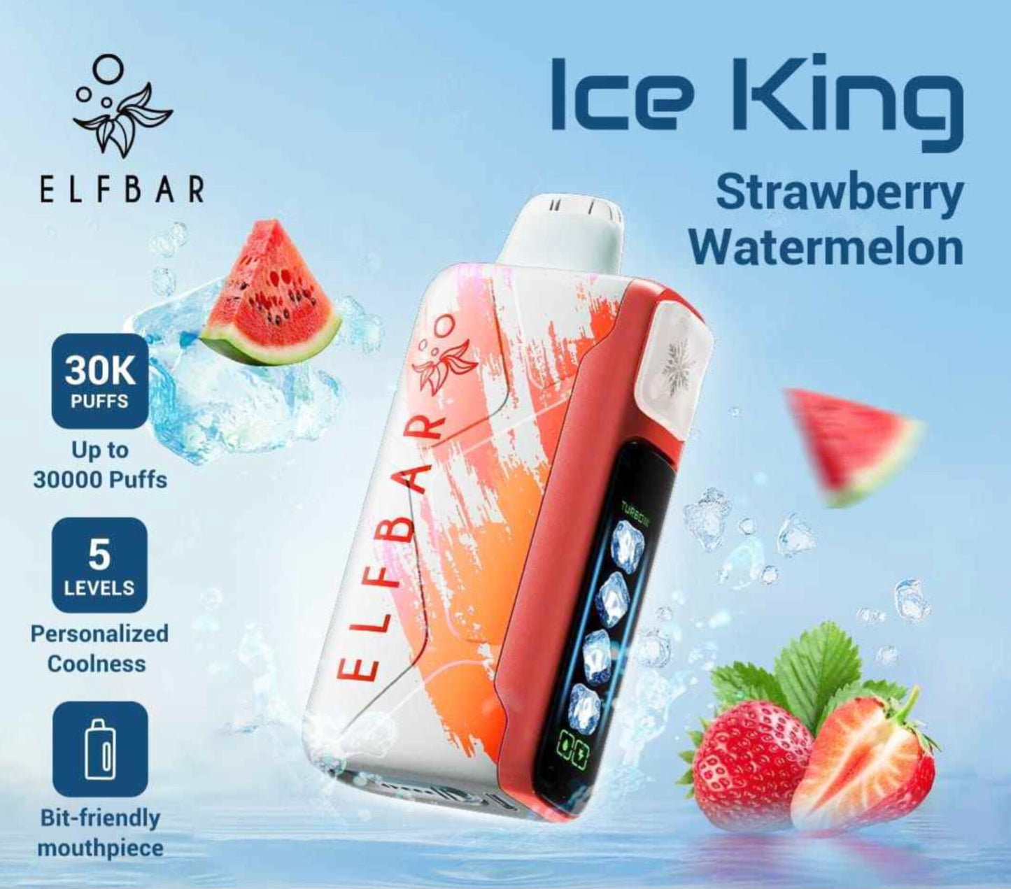 ELF BAR Ice King 30000 Puffs Disposable Vape 50mg