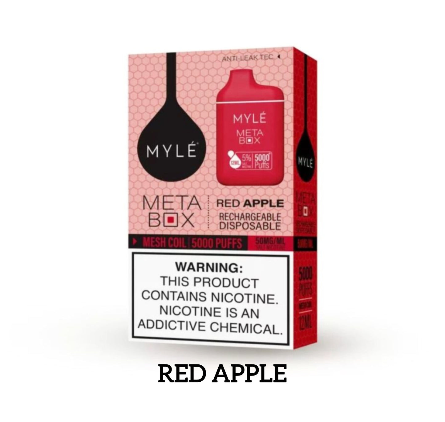 MYLE META BOX 5000 Puffs Disposable Vape