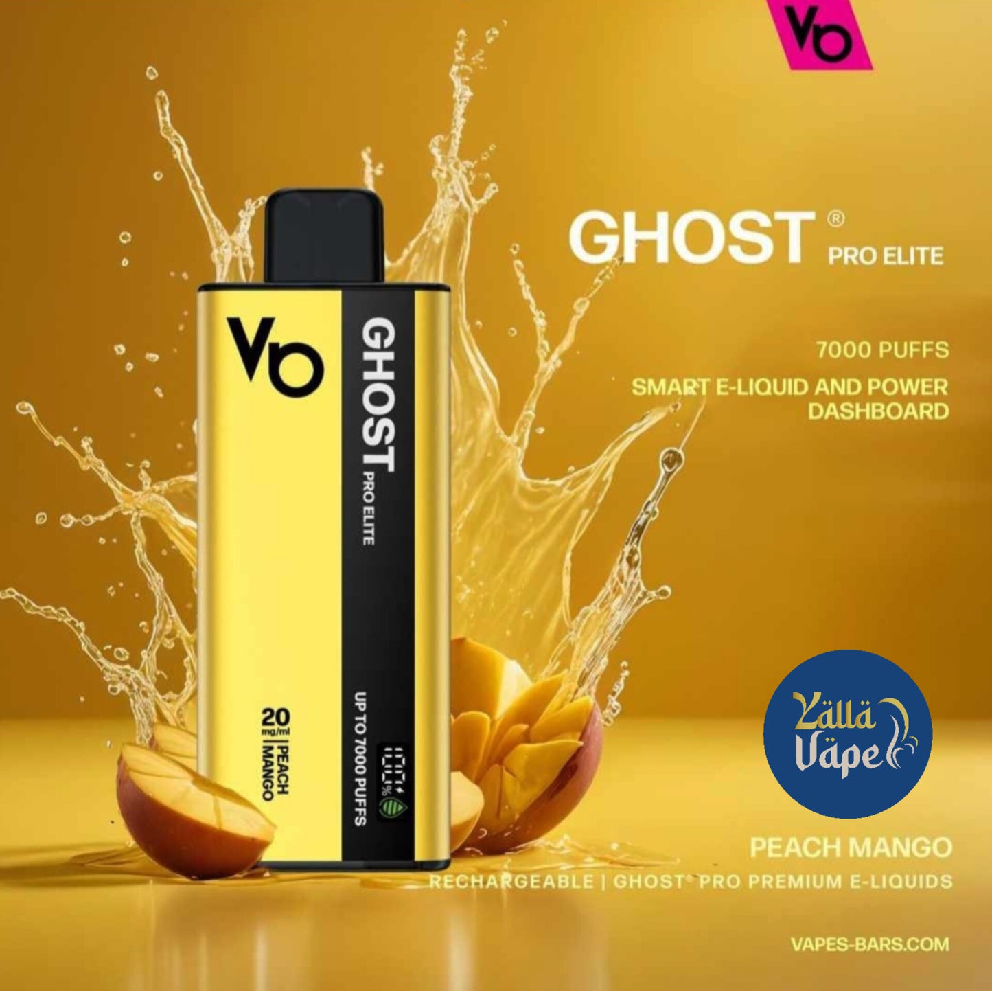 VAPE BAR GHOST PRO ELITE 7000 Puffs