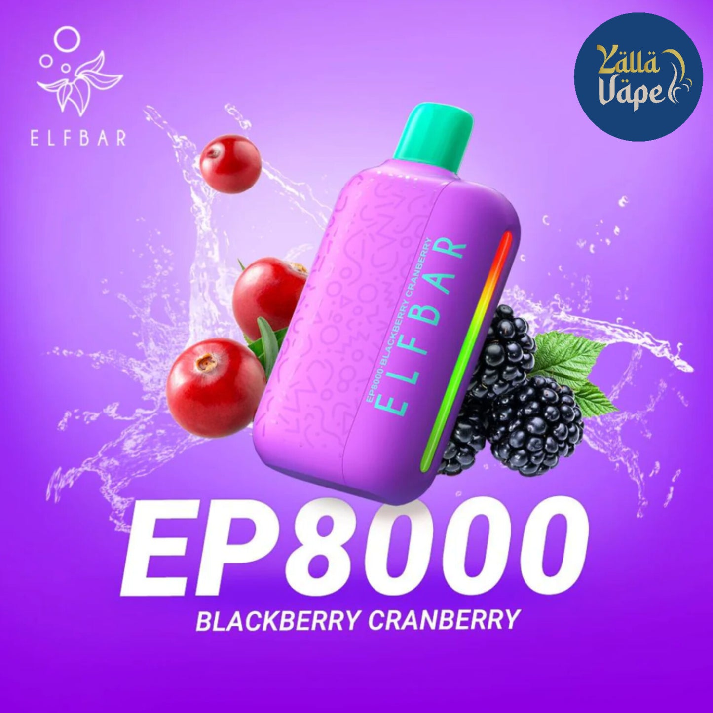 ELF BAR EP8000 Puffs 50mg (Non Chargeable) Disposable Vape