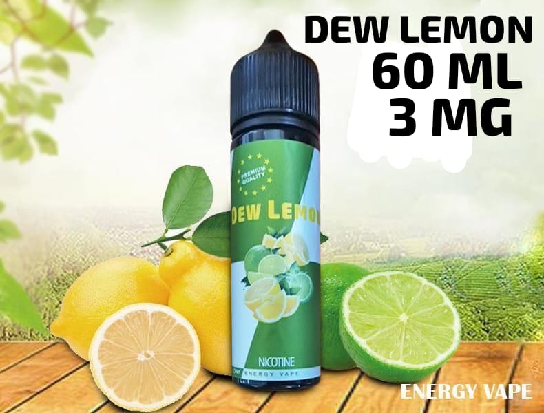 DEW LEMON 60ml E-Juice By Energy Vape