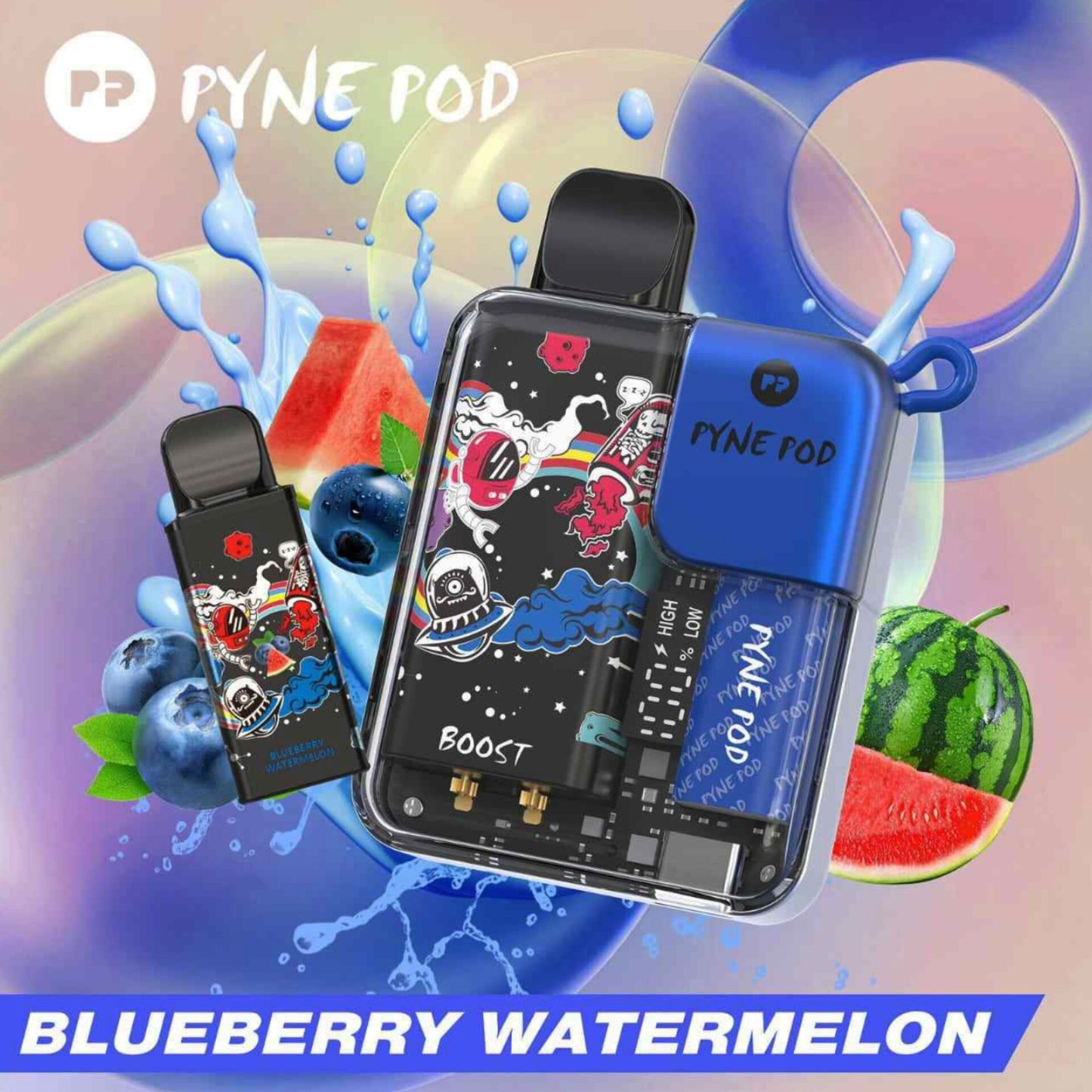 Pyne Pod 8000 Puffs Disposable Vape kit (Replaceable Pod) In Dubai UAE