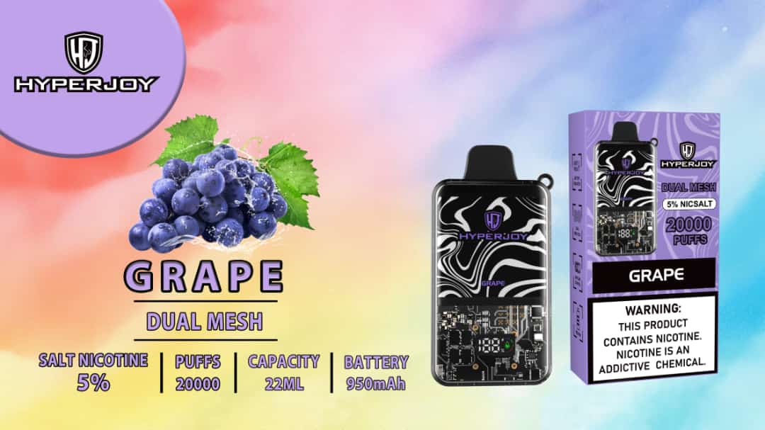 Hyperjoy 20000 Puffs 5% Nic Disposable Vape