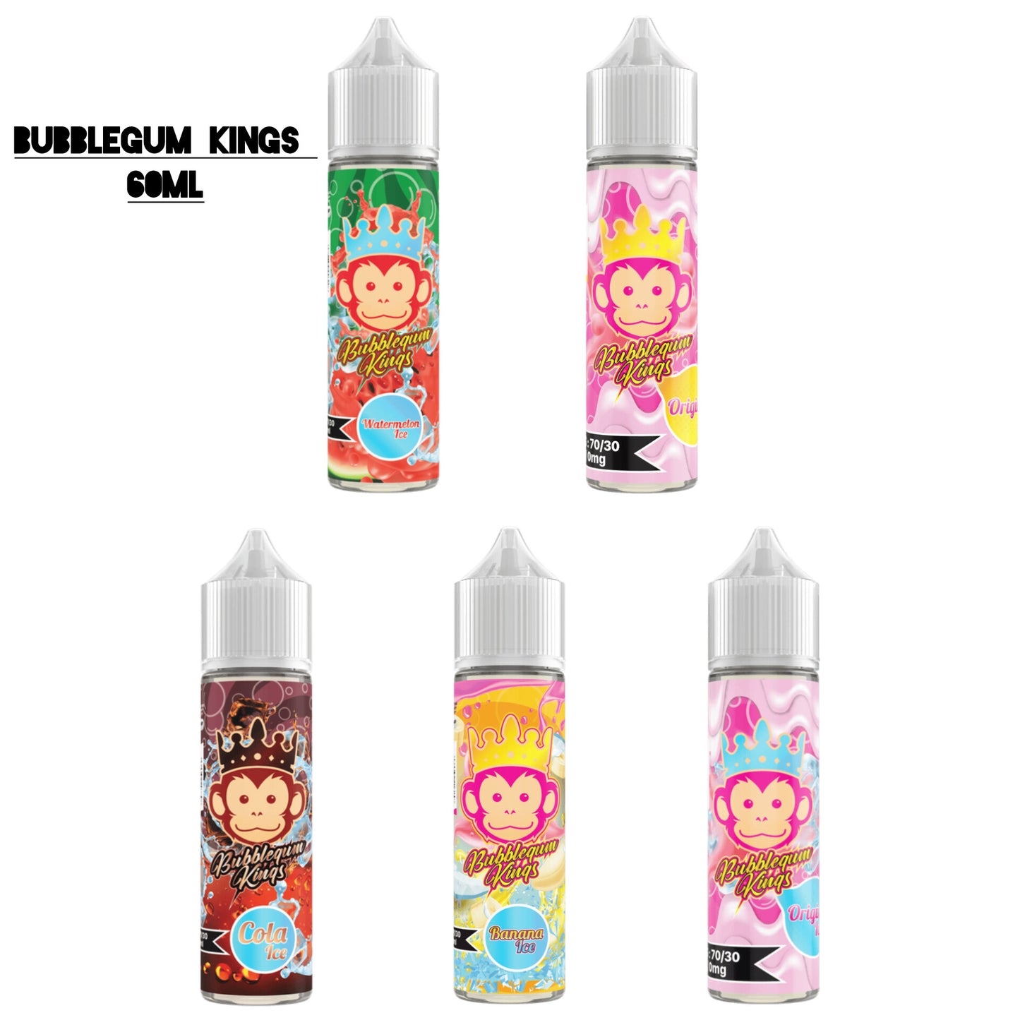 DR. VAPE BUBBLE GUM KINGS 60ml E-JUICE