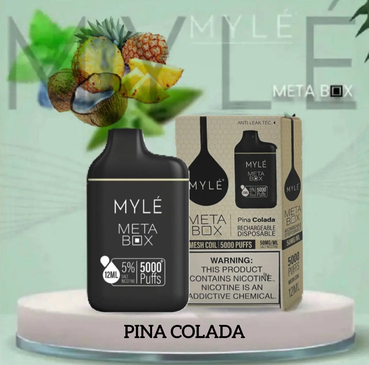 MYLE META BOX 5000 Puffs Disposable Vape