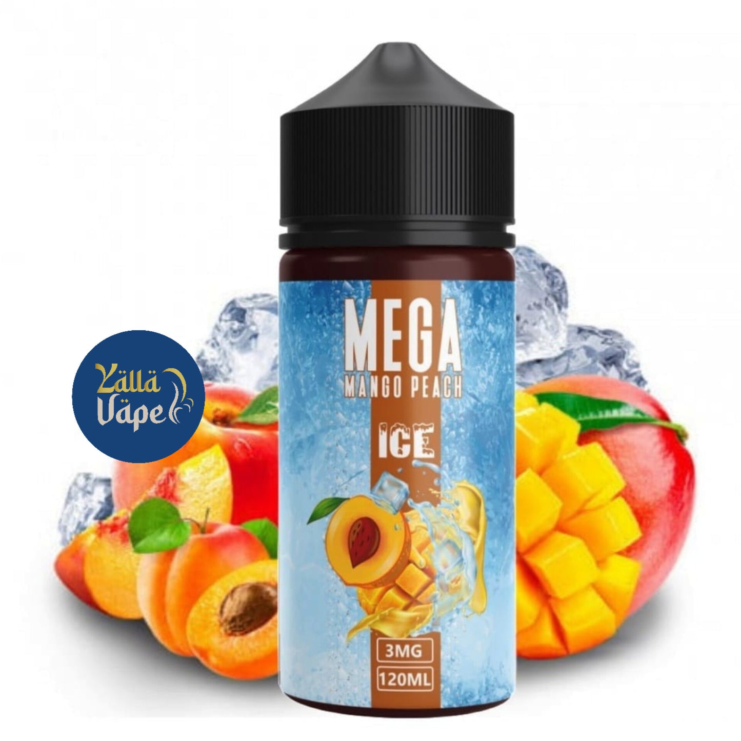 Mega 120ml 3mg Vape Liquid By Grand E Liquid In Dubai UAE