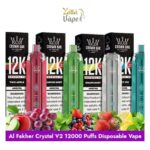 Al Fakher Crown Bar Crystal V2 12000 Puffs
