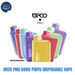 BECO Pro 6000 Puffs Disposable Vape 20mg & 50mg