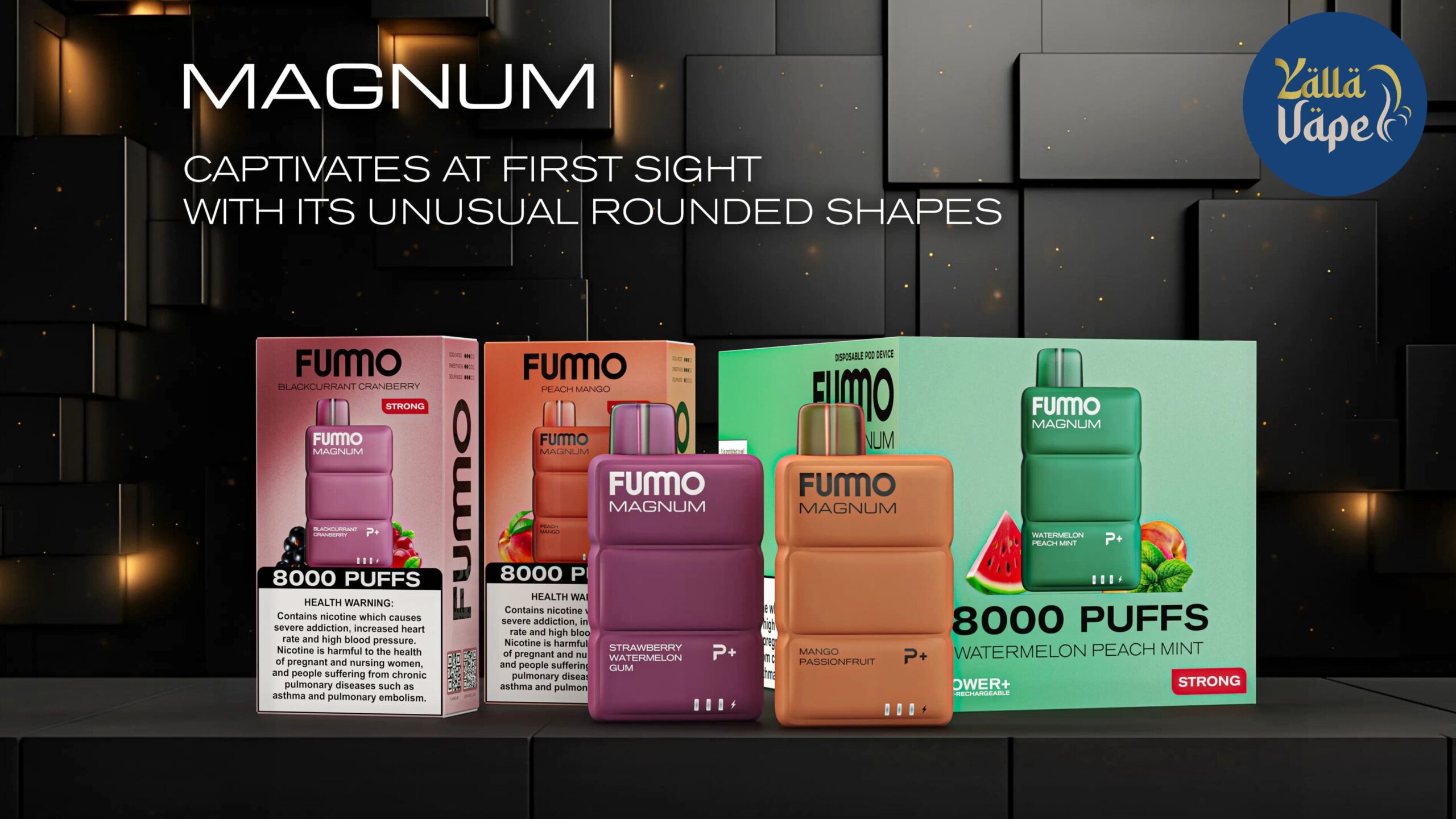 FUMMU_MAGNUM_8000_Puffs.jpg FUMMO MAGNUM 8000 Puffs - Image 1