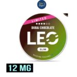 Leo Dubai Chocolate 12mg Nicotine Pouches in Dubai UAE