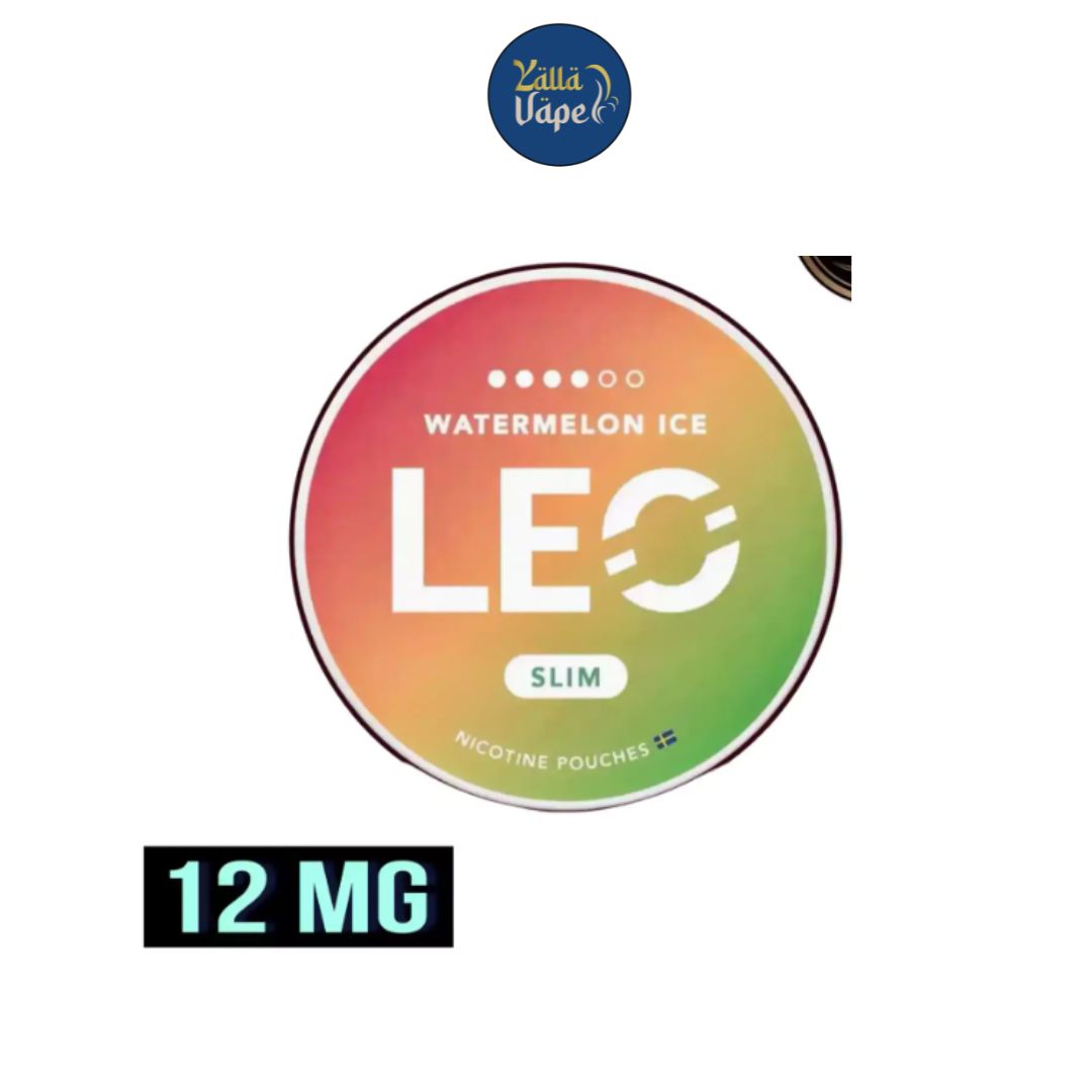 LeoWatermelonIce12mgNicotinePouches.jpg Leo Watermelon Ice 12mg Nicotine Pouches in Dubai UAE - Image 1