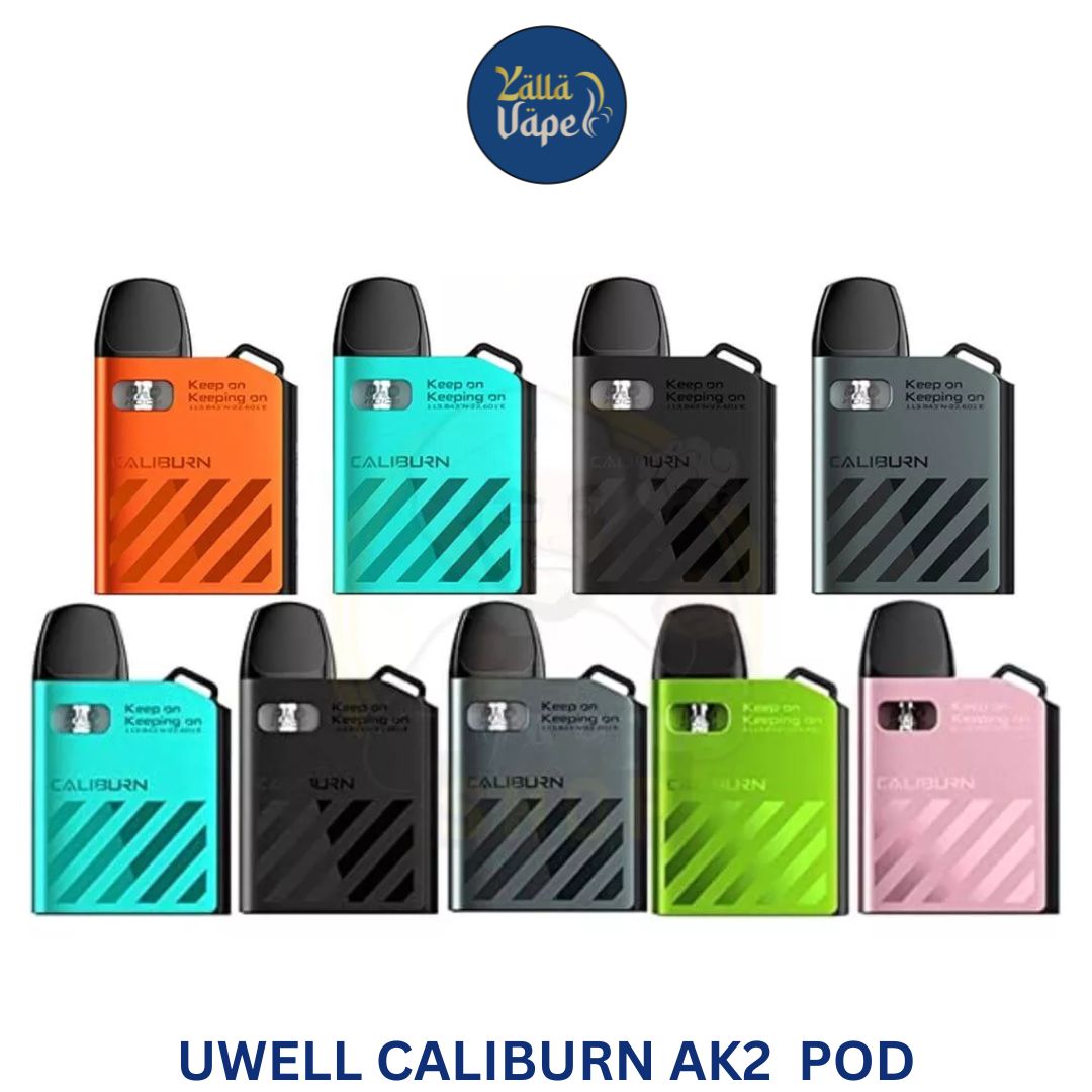 UWELL_CALIBURN_AK2_POD.jpg UWELL CALIBURN AK2 POD 15W 520mAh - Image 1