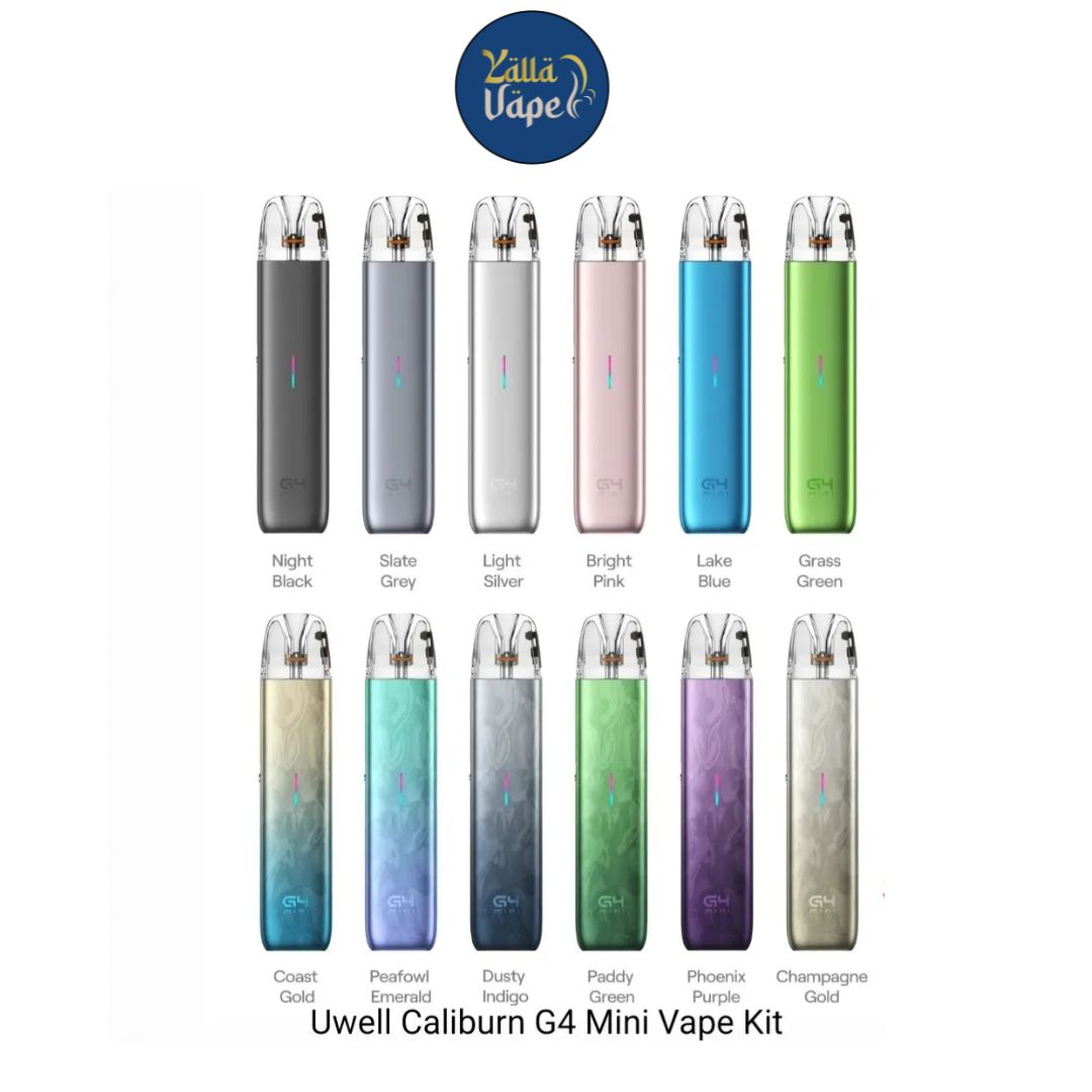 Uwell_Caliburn_G4_Mini_Vape_Kit_UAE.jpg Uwell Caliburn G4 Mini Vape Kit 35W In Dubai UAE - Image 1