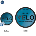 Velo Freezing Peppermint Ultra 14mg 5‑Dot Nicotine Pouches – UAE