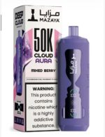 Mazaya Cloud AURA 50000 Puffs Disposable Vape 6mg in Dubai UAE - Image 2